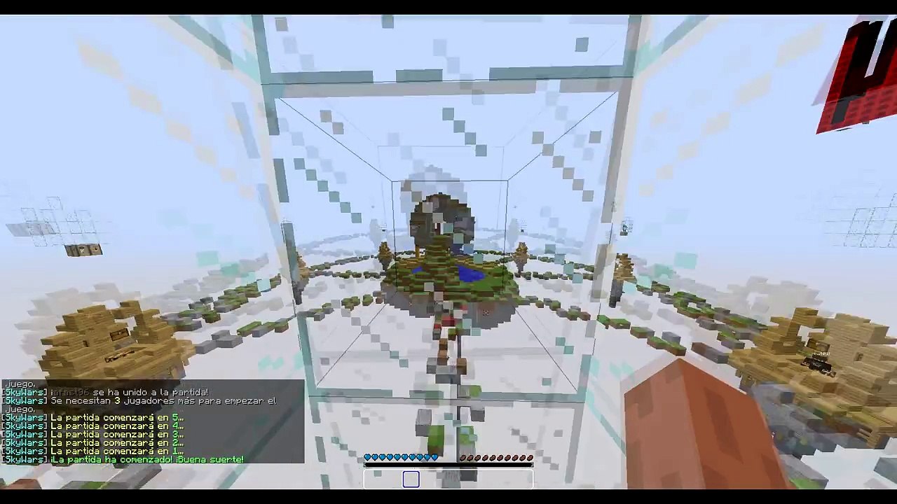 Estoy on fire! Mato a 5 | SkyWars #10 Minecraft  [MinecrafteoNetwork]