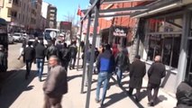 Kars Dbp Eş Genel Başkanı Kamuran Yüksek'in Gözaltına Alınmasını Protesto Eden Partililere Polis...