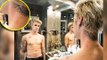 Justin Bieber FLAUNTS His Body On the Stage