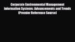PDF Corporate Environmental Management Information Systems: Advancements and Trends (Premier
