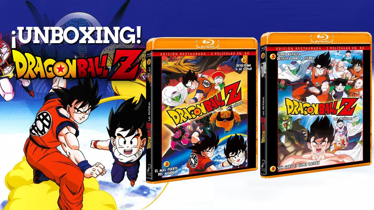 Unboxing Dragon Ball Peliculas en Blu-Ray