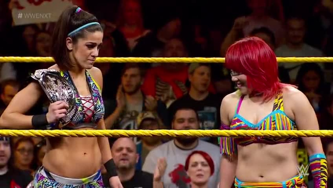 Asuka Bayley vs Nia Jax Eva Marie