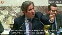 Chant à l'assemblée, fou rire, grève de la faim : les oeuvres de Jean Lasalle