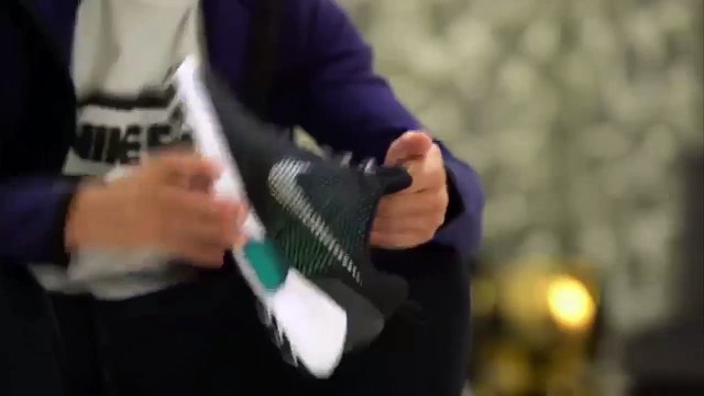 Cristiano Ronaldo is the first athlete on the planet to have Nike’s new self-tying sneakers