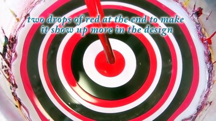 A thousand waves- classic white, red, and black water marble