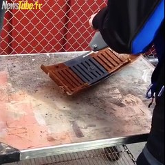 Laser à haute énergie rouille ~ A l'air bon usage