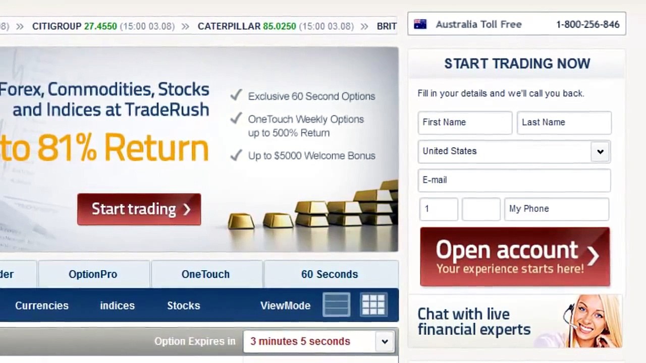 Binary Options Now | Broker Review - TradeRush
