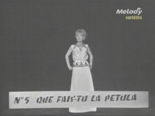 PETULA CLARK - QUE FAIS TU LA PETULA