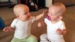 Twin Baby Girls Fight Over Pacifier