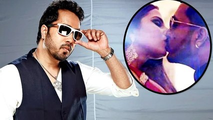 SHOCKING! Mika Singh KISSES A Canadian Model