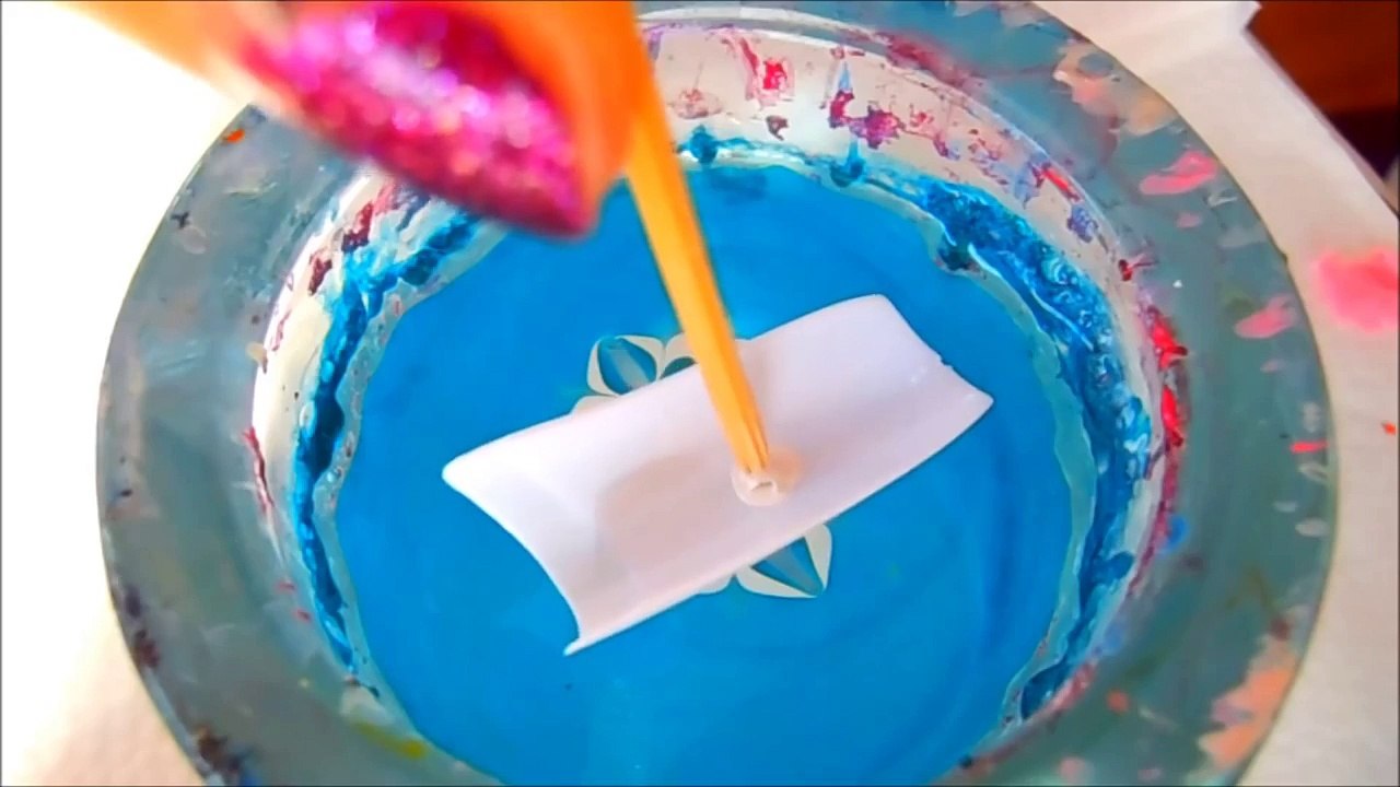 A brand new water marble design!