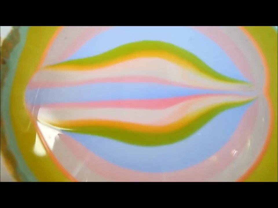 Pastel rainbow swirls water marble design