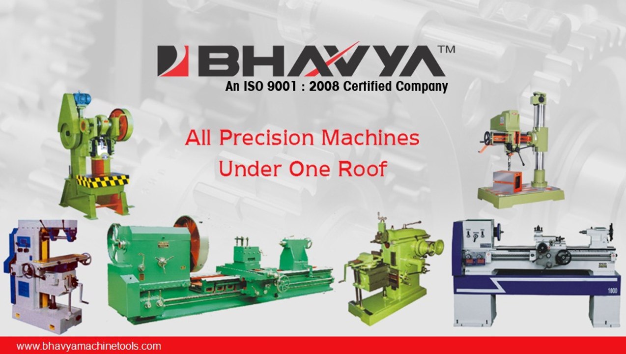 Material Handling Equipments Manufacturer - www.bhavyamachinetools.com