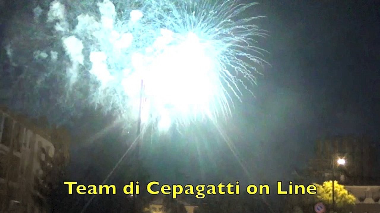 Fuochi Pirotecnici  di San Rocco Santa Lucia 2015