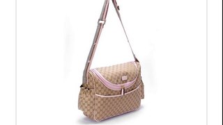 Gucci Diaper Bag Pink 123326  Replica Price