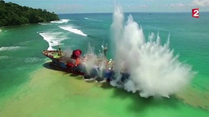 Zapping du 17 mars 2016 - L'Indonésie entre en guerre contre la pêche intensive !