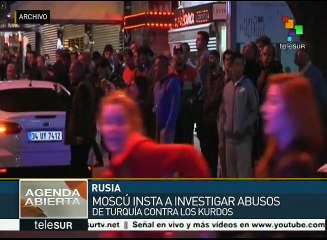 Rusia insta a investigar acciones de Turquía contra el pueblo kurdo
