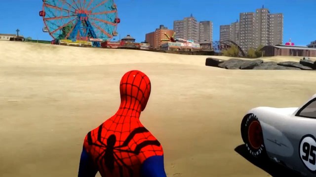 Spiderman Songs Lyrics ♫ Oh Dear! What Can The Matter Be ♫ The Amazing Spiderman Cars