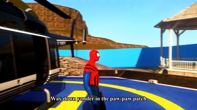 Spiderman Car For Kids - Paw paw patch - GREY MCQUEEN CARS Marvel Comic