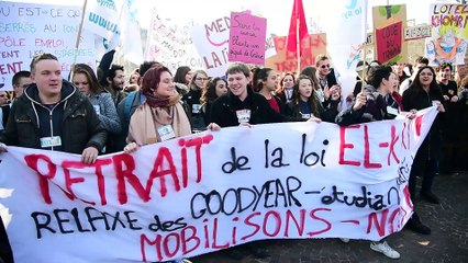 17 mars 2016 : manifestation contre la loi Travail à Lille