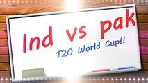 India Vs Pakistan in ICC T20 world cup 2016!cricket fights