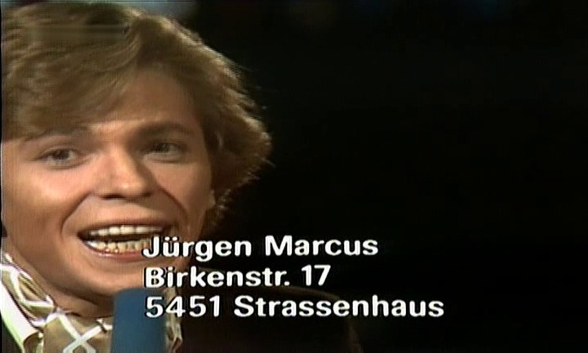 Jürgen Marcus - Der Tingler singt für euch alle 1976