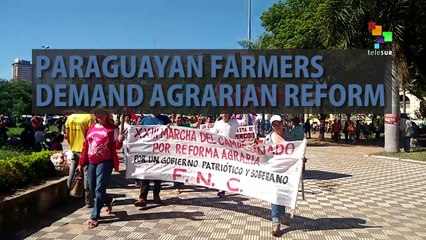Paraguayan Farmers Demand Agrarian Reform