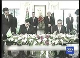 Pakistan & Turkamanistan Signing Ceremony
