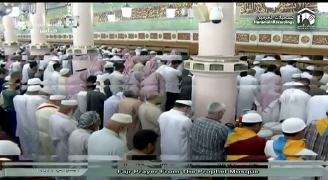 12th March 2016 Madinah Fajr by Sheikh Hudhaify [Low, 360p]