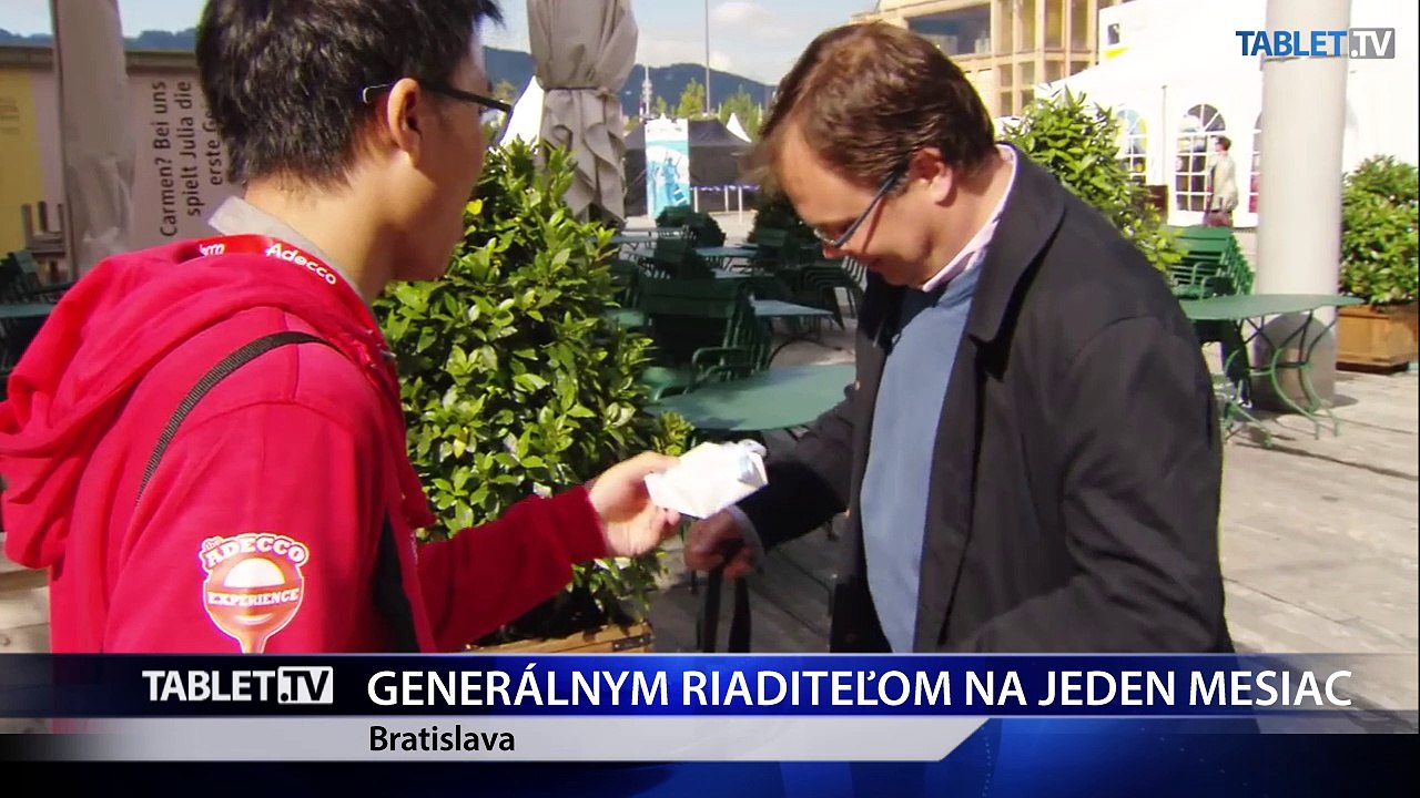 Chcete sa stať generálnym riaditeľom na jeden mesiac ?