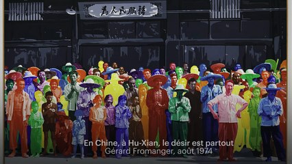 Dans l'atelier de Gérard Fromanger, peintre témoin de son temps