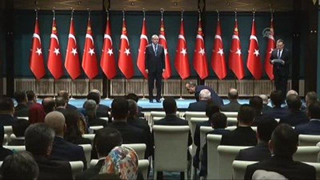 Devlet Övünç Madalyası Tevcih Töreni - Cumhurbaşkanı Erdoğan