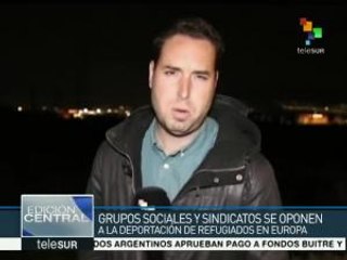 Miles de españoles rechazan preacuerdo entre UE y Turquía