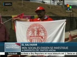 El Salvador: investigarán vínculo de dirigentes de ARENA con pandillas