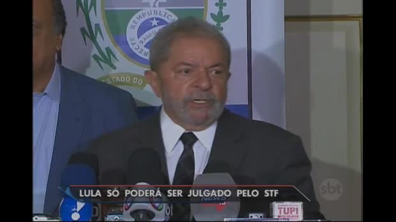 Agora ministro, Lula passa a ter foro privilegiado no STF
