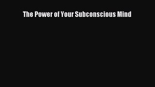 Download The Power of Your Subconscious Mind PDF Free