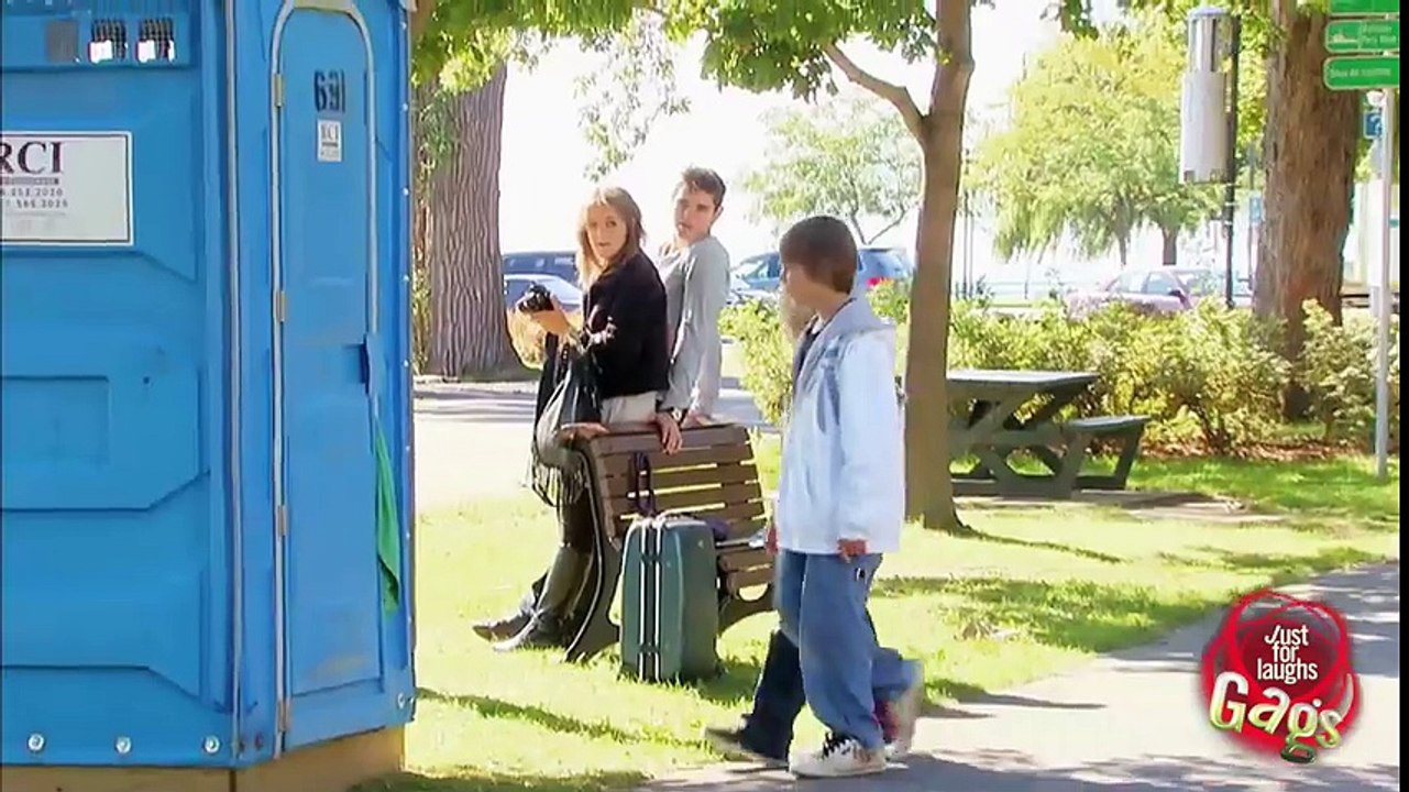 Sexy Girl Skirt Stuck In Toilet Prank