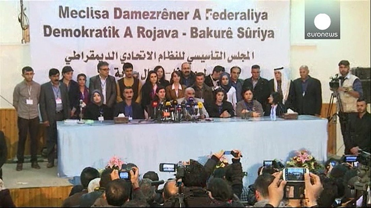 Kurden rufen in nordsyrien föderation aus