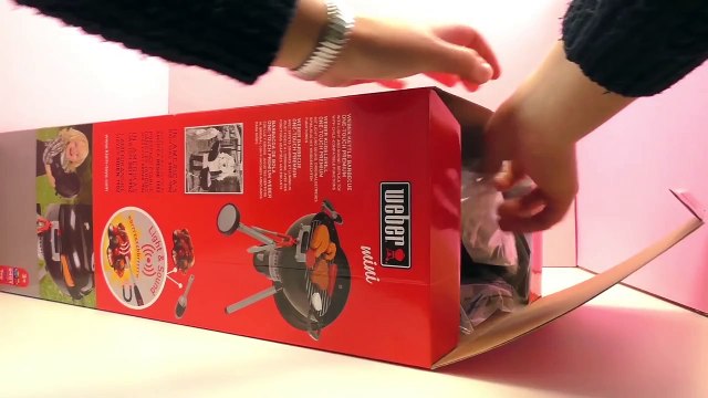 Klein Weber Barbecue pour enfants | Faire des grillades comme les adultes | Unboxing