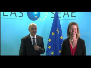 ISA MUSTAFA NE BRUKSEL TAKON MOGHERININ DISKUTON PER ZGJIDHJEN E KRIZES LAJM mpg
