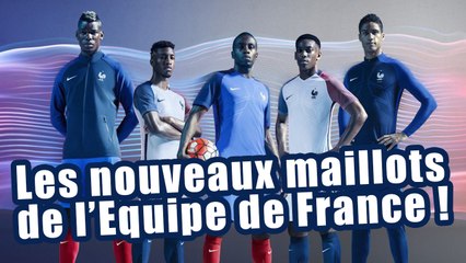 Voici les nouveaux maillots de l'Equipe de France !