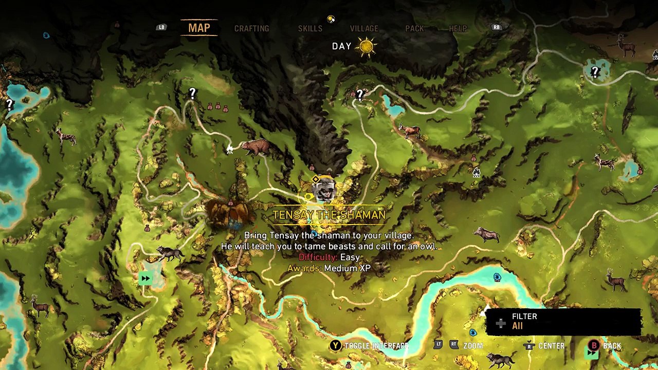 Vision of Beasts Mission Walkthrough in Far Cry Primal (HD)