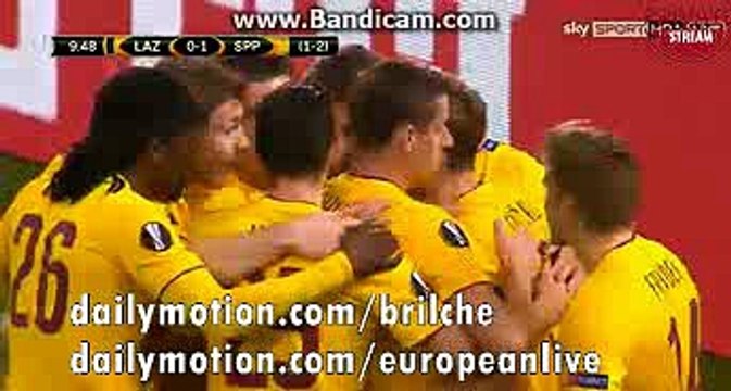 Borek Dockal Goal - Lazio 0-1 Sparta - 17-03-2016