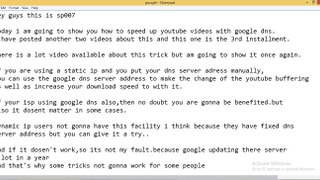 speed up youtube videos and increase download speed