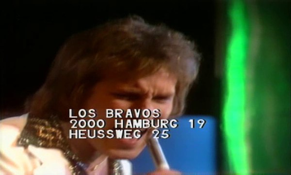 Los Bravos - Black is Black 1975