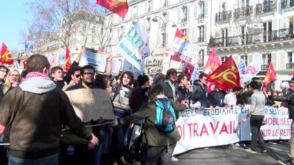 Droit du travail: les jeunes profitent du soleil pour se mobiliser en masse (Reportage)