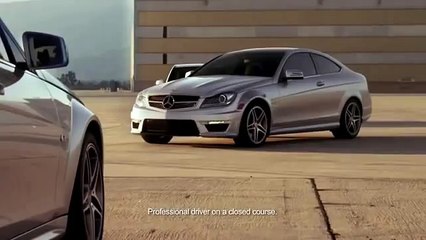 Drift Mercedes C63 AMG Coupe