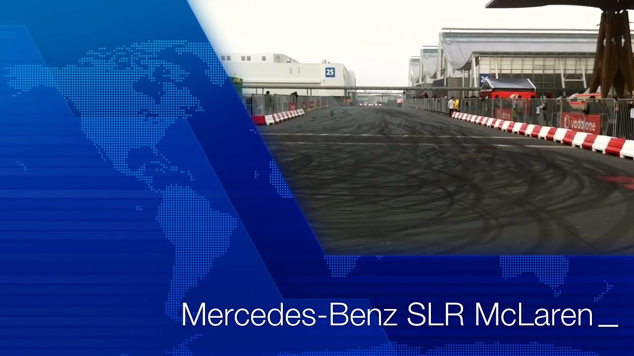 Drift Mercedes Benz SLR McLaren