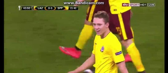 0-3 Lukas Julis - Lazio v. Sparta 17-03-2016