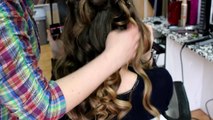 Прическа на выпускной. Как сделать прическу своими руками. How to make prom hairstyle